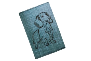 Peštovka Obal na očkovací průkaz *JEZEVČÍK*