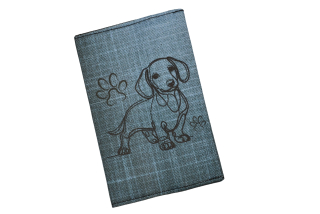 Peštovka Obal na očkovací průkaz *JEZEVČÍK*