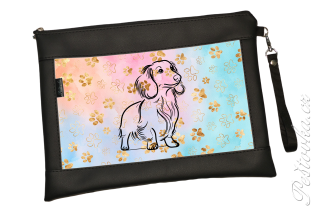 Peštovka - Pouzdro na průkazy původu A4 *JEZEVČÍK*