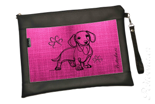 Peštovka - Pouzdro na průkazy původu A4 *JEZEVČÍK*