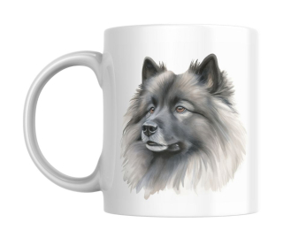 Hrnek bílý  330 ml *VLČÍ ŠPIC*