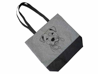 Peštovka Nákupní taška šedá *STAFFBULL*