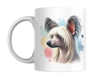 Hrnek bílý  330 ml *ČÍNSKÝ CHOCHOLATÝ*