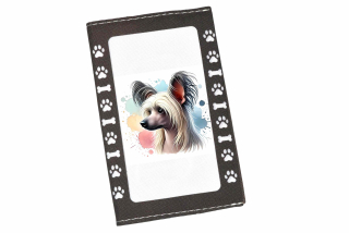 Peštovka Obal na očkovací průkaz *ČÍNSKÝ CHOCHOLATÝ*