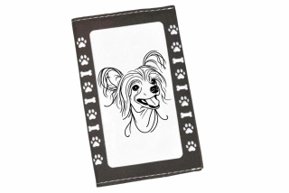 Peštovka Obal na očkovací průkaz *ČÍNSKÝ CHOCHOLATÝ*