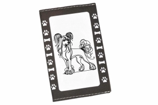 Peštovka Obal na očkovací průkaz *ČÍNSKÝ CHOCHOLATÝ*