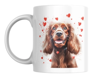 Hrnek bílý  330 ml *Cocker Spaniel*