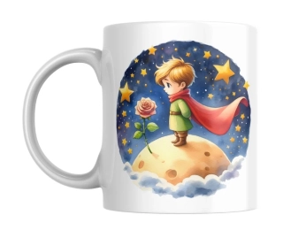 Hrnek bílý  330 ml *MALÝ PRINC*