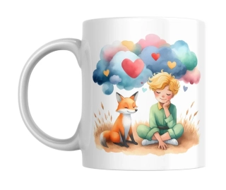 Hrnek bílý  330 ml *MALÝ PRINC*