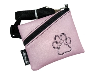 Peštovka Výstavní pamlskovník *MINI* růžový s tlapkou