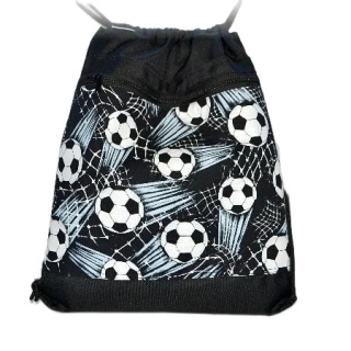Peštovka CITY BAG *černobílé míče*