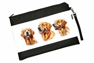 Peštovka - Pouzdro na průkazy původu A4 *ZLATÝ RETRIEVER*