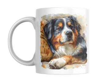 Hrnek bílý  330 ml *Bernský salašnický pes*