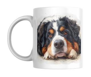 Hrnek bílý  330 ml *Bernský salašnický pes*