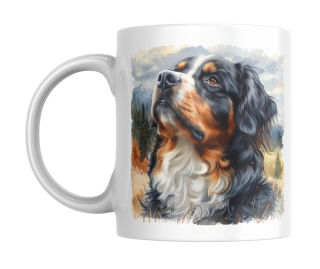 Hrnek bílý  330 ml *Bernský salašnický pes*