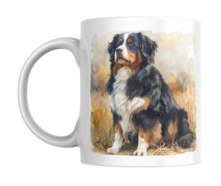 Hrnek bílý  330 ml *Bernský salašnický pes*