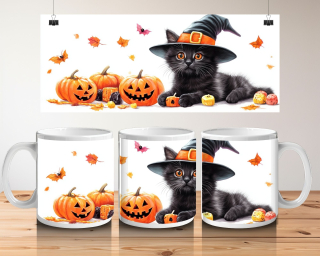 Hrnek bílý  330 ml *HALLOWEEN* No.05