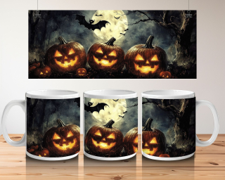 Hrnek bílý  330 ml *HALLOWEEN* No.06