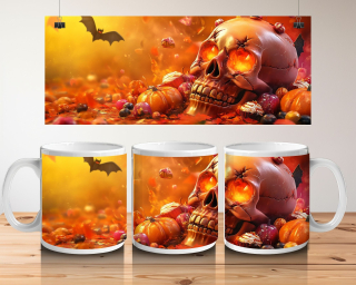 Hrnek bílý  330 ml *HALLOWEEN* No.10