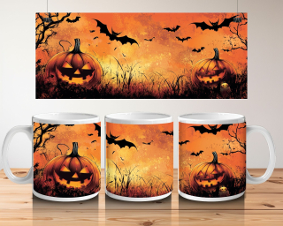 Hrnek bílý  330 ml *HALLOWEEN* No.11