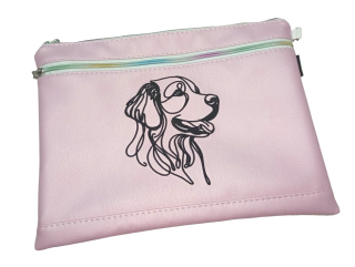 Peštovka - Pouzdro na průkazy původu A4  s kapsou *GOLDEN RETRIEVER*