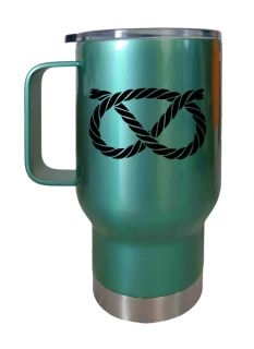 Peštovka Cestovní hrnek 450ml zelený *SBT UZEL*