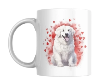 Hrnek bílý  330 ml *Valentýn - ČUVAČ*