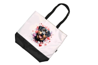 Peštovka Nákupní taška *VALENTÝN - rottweiler*