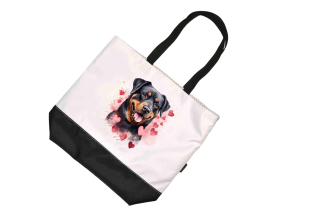 Peštovka Nákupní taška *VALENTÝN - rottweiler*