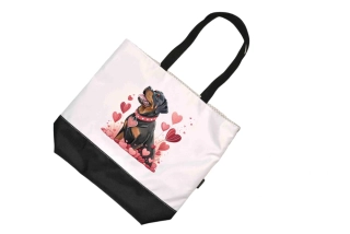 Peštovka Nákupní taška *VALENTÝN - rottweiler*