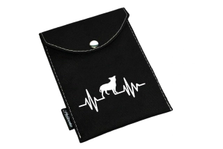 Peštovka - obal na očkovák - kapsička *staffbull EKG*