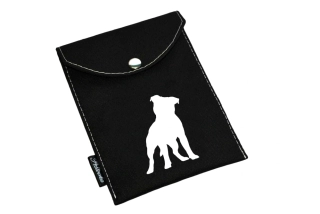 Peštovka - obal na očkovák - kapsička *staffbull silueta*