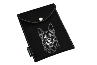 Peštovka - obal na očkovák - kapsička *NĚMECKÝ OVČÁK*