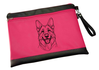 Peštovka - Pouzdro na průkazy původu A4  s kapsou *BASSET*