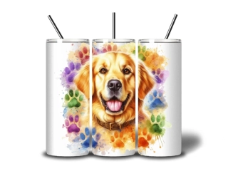 Peštovka termohrnek 600ml *ZLATÝ RETRIEVER*