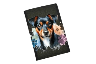 Peštovka Obal na očkovací průkaz *JACK RUSSEL*