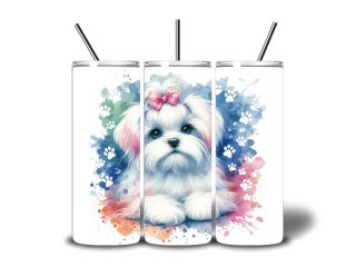 Peštovka termohrnek 600ml *MALTÉZSKÝ PSÍK*