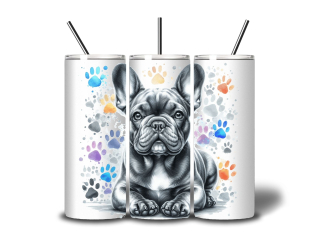 Peštovka termohrnek 600ml *FRANCOUZSKÝ BULDOČEK*