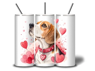 Peštovka termohrnek 600ml *Valentýn - BEAGLE*