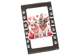 Peštovka Obal na očkovací průkaz *FRENCH BULLDOG*
