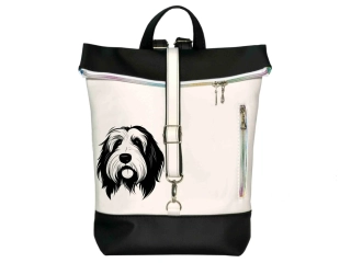 Peštovka Překlápěcí batoh Lucas *BEARDED COLIE* více barev