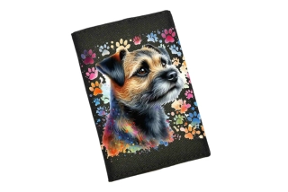 Peštovka Obal na očkovací průkaz *BORDER TERRIER*