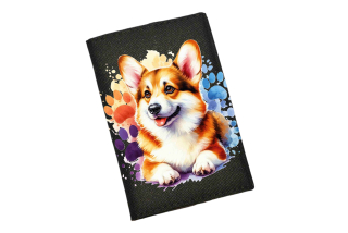Peštovka Obal na očkovací průkaz *WELSH CORGI*