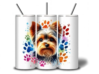 Peštovka termohrnek 600ml *YORKSHIRE TERRIER*