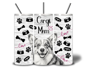 Peštovka termohrnek 600ml *CORGI MOM*