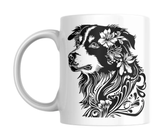 Hrnek bílý  330 ml *AUSTRALSKÝ OVČÁK*