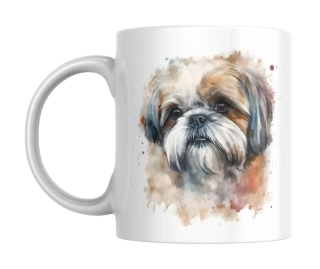 Hrnek bílý  330 ml *SHI-TZU*