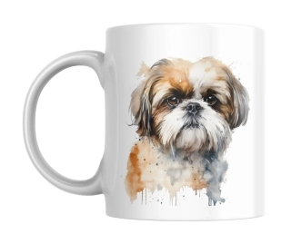 Hrnek bílý  330 ml *SHI-TZU*