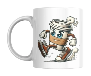 Hrnek bílý  330 ml *BĚŽÍCÍ KAFE*