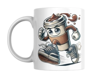 Hrnek bílý  330 ml *BĚŽÍCÍ KAFE*